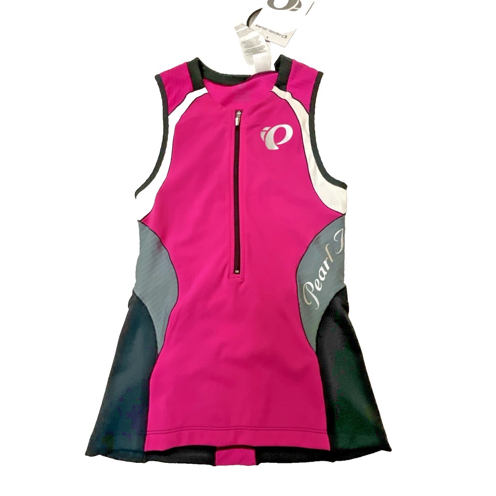 Pearl Izumi Women ELITE In-R-Cool Tri SL Jersey Tank Top Triathlon Size S NEW